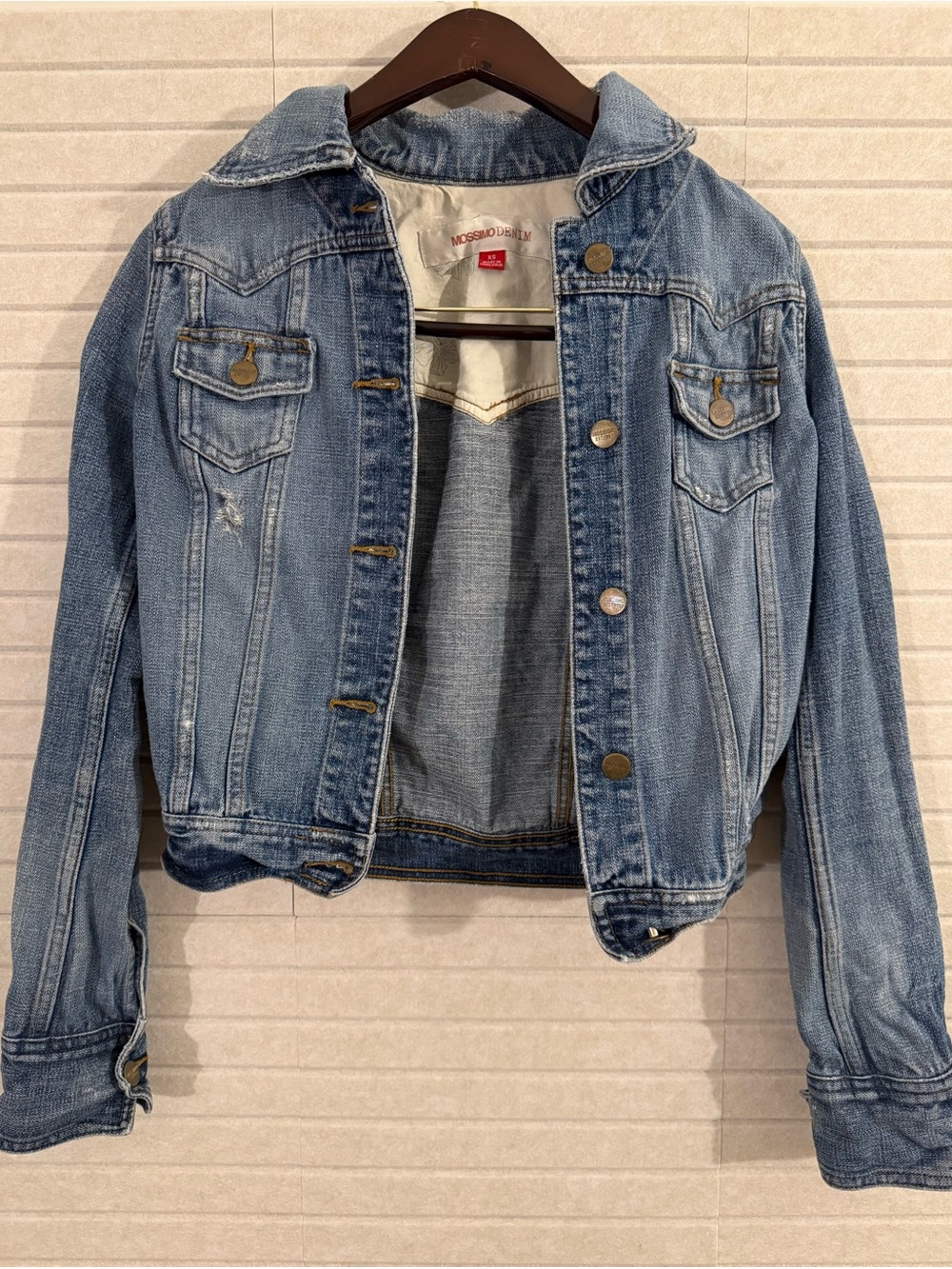 Mossimo Supply Co. Light Blue Denim Jean Jacket